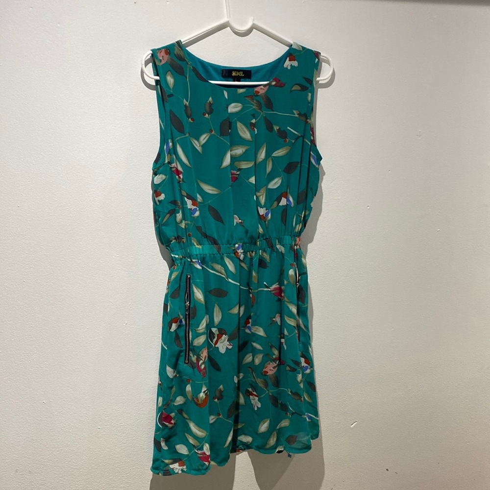 Green Mini dress